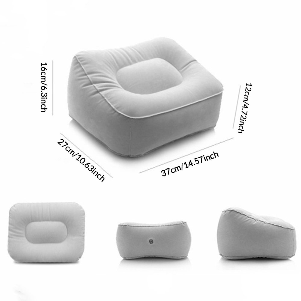 1pc Inflatable Foot Rest Pillo - Footrest Under Desk 评论和价格