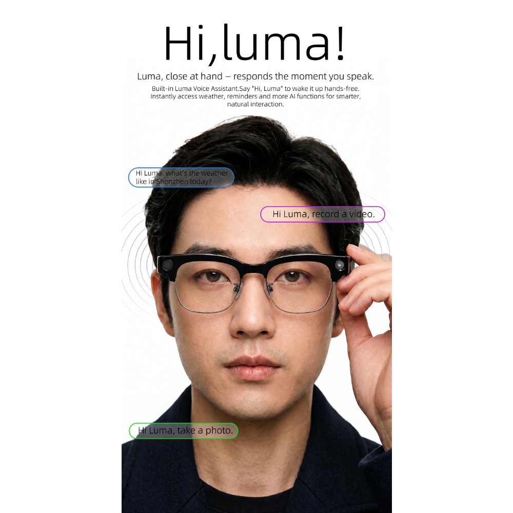 800W Camera Smart Glasses Men  - Video Gaming & Esports Usd Acc 评论和价格
