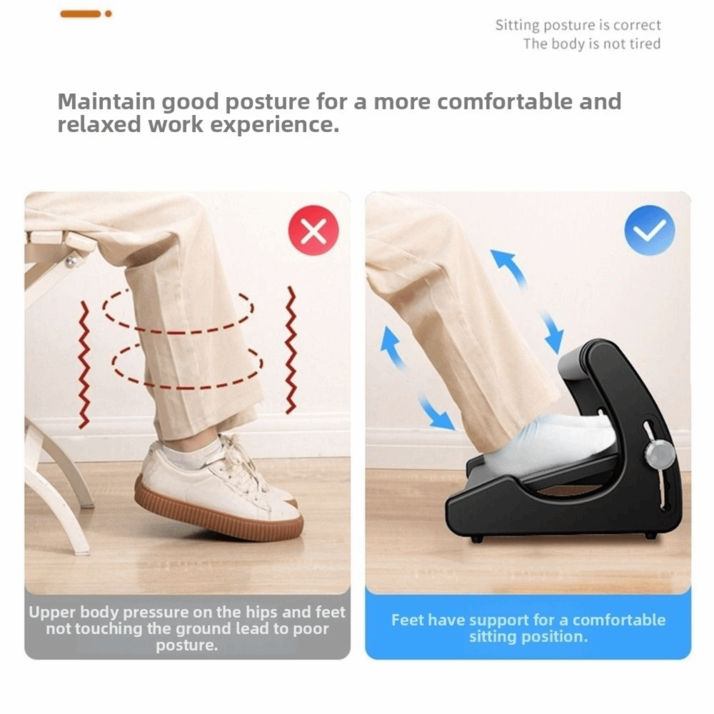 Adjustable Angle Under Desk Fo - Footrest Under Desk 评论和价格