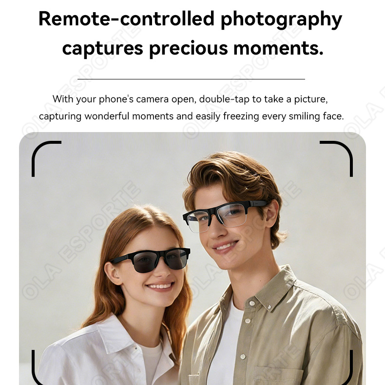 NEW Smart Glasses V5.3 Bluetoo - Video Gaming & Esports Usd Acc 评论和价格
